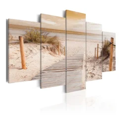 Tavla Arkiio Morning On The Beach Sepia