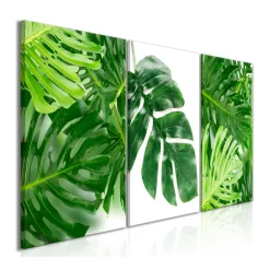 Tavla Arkiio Palm Leaves 3 delar 120x60