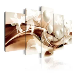 Tavla Arkiio Pearl Lilies In Bronze
