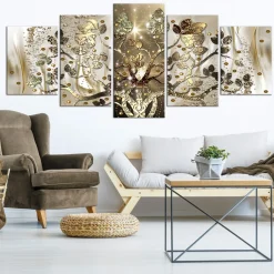 Tavla Arkiio Royal Tree Wide 5 delar 225x100