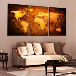 Tavla Arkiio Rusty Continents 120x60