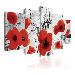 Tavla Arkiio Scarlet Flowers