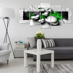 Tavla Arkiio Shiny Stones Wide Green 5 delar