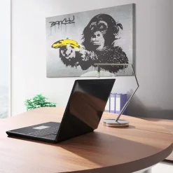Tavla Arkiio Stoppa Eller Apan Skjuter Banksy