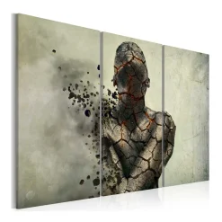 Tavla Arkiio The man Of Stone Triptych