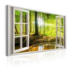 Tavla Arkiio Window View On Forest