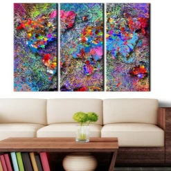 Tavla Arkiio World Map Colourful Whirl
