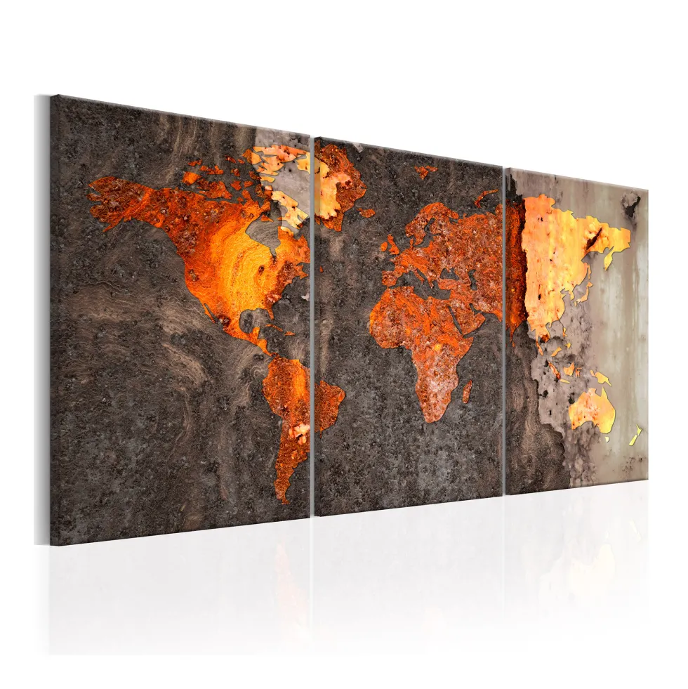 Tavla Arkiio World Map Rusty World
