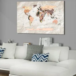 Tavla Arkiio World Map Stony Oceans