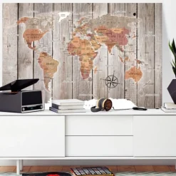 Tavla Arkiio World Map Wooden Stories