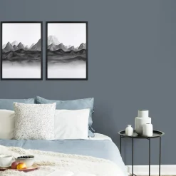 Tavlor Art for the Home Akvarell Landskap Set