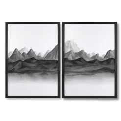 Tavlor Art for the Home Akvarell Landskap Set