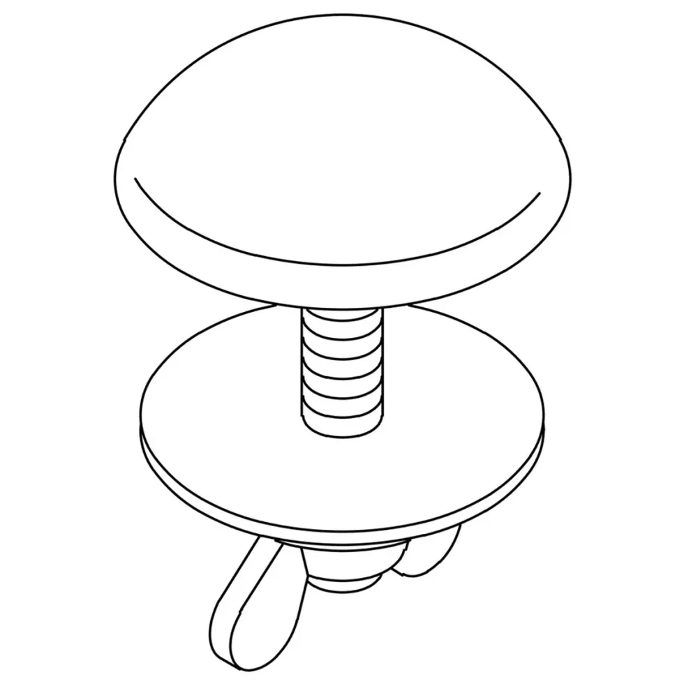 Täckbricka Oras Med Tätningar Ø43 mm