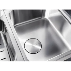 Täcklock Blanco CapFlow Rostfritt Tillbehör till Diskho & Köksvask
