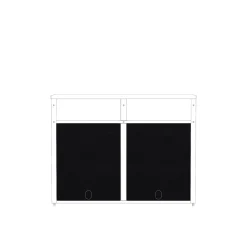 Täcksidor Skotte Kitchen 1208Svart 4-Pack 650mm Till Utekök