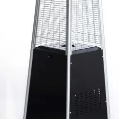 Terassvärmare Fornorth Pyramid 13kW Gasdriven SvartSvart