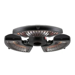 Terassvärmare Hortus Parasoll 800/1600/2400 W Svart