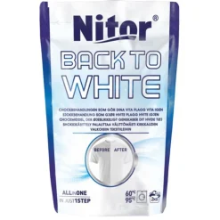Återfärgning Fixor by Nitor Back To White för Vita Textilier