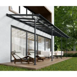 Terrasstak Canopia by Palram Sierra Antracit 15,41 m²