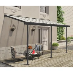 Terrasstak Canopia by Palram Sierra Antracit 10,35 m²