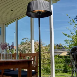 Terrassvärmare Hortus Golvmodell med skärm Ø60 cm 900/1200/2100 W HA