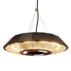 Terrassvärmare Hortus Hängande UFO 2000 W HA inkl. Fjärrkontroll