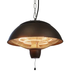 Terrassvärmare Hortus Hängande Modell 600/1500 W HA Svart