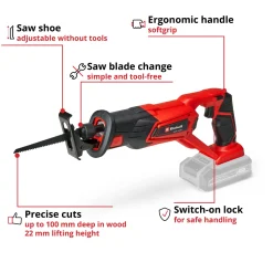 Tigersåg Einhell PXC TE-AP 18 Li Solo