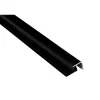 Tillbehör Fibo Våtrumsskivor Utv. hörnlist alu Svart 2400mm