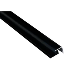 Tillbehör Fibo Våtrumsskivor Utv. hörnlist alu Svart 2400mm