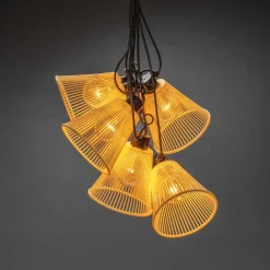 Tilläggsslinga Gnosjö Konstsmide E27 10 Amber LED Skärmar