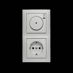 Timerkit Hager Komplett Infälld med 1-vägsuttag 1-60 min 1500 W 6 A S.1