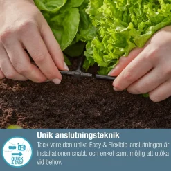 T-koppling Gardena Micro-Drip 4,6 mm (3/16