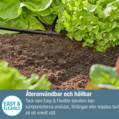 T-koppling Gardena Micro-Drip 4,6 mm (3/16