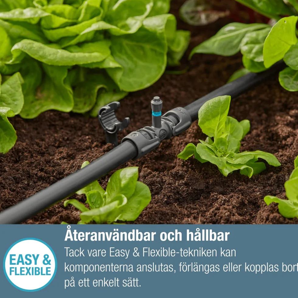 T-koppling Gardena Micro-Drip med Spridarfäste 13 mm (1/2")