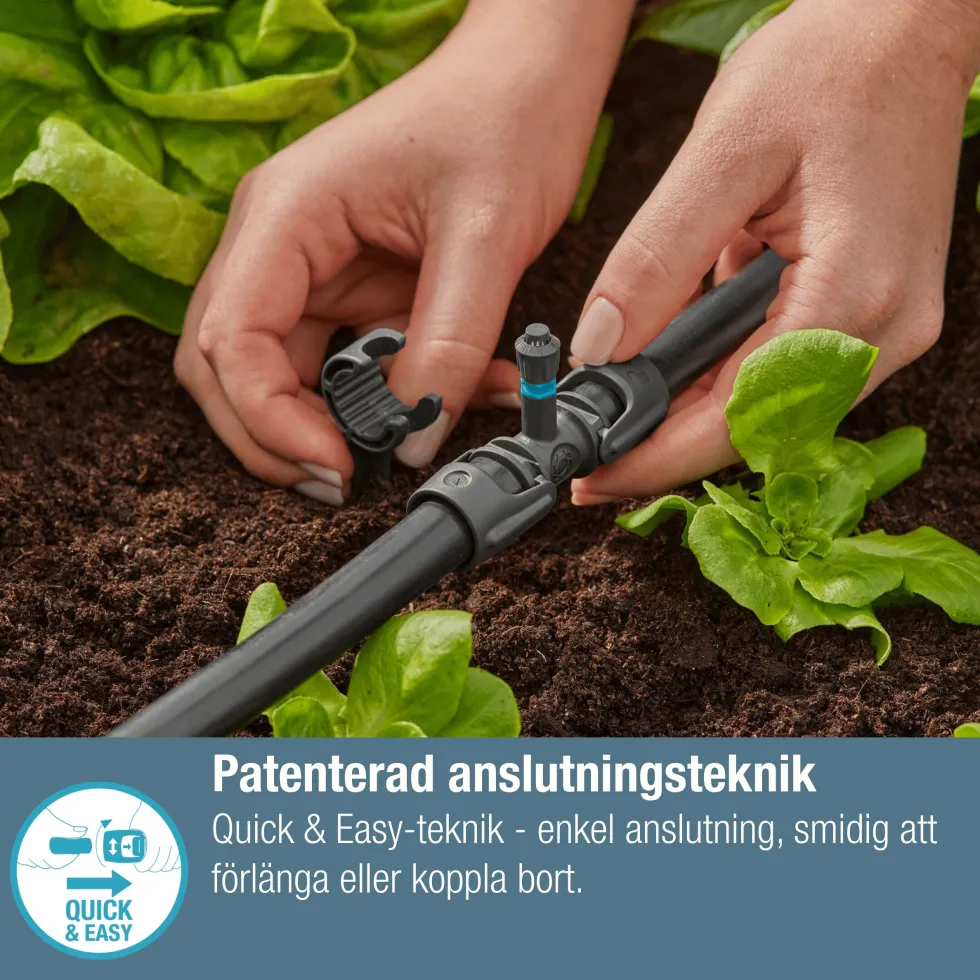 T-koppling Gardena Micro-Drip med Spridarfäste 13 mm (1/2")