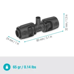 T-koppling Gardena Micro-Drip med Spridarfäste 13 mm (1/2