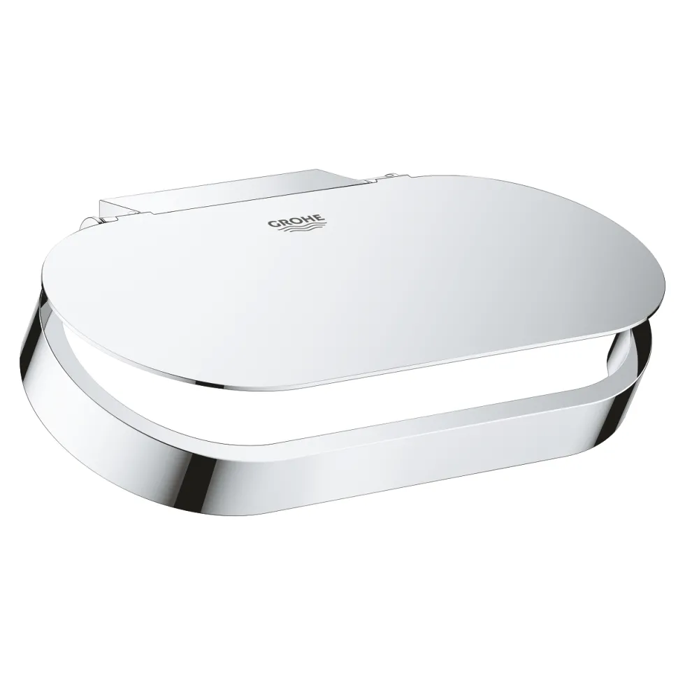 Toalettpappershållare Grohe Selection 41069 med Lock