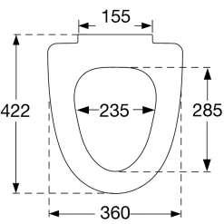 Toalettsits Pressalit Cera S788
