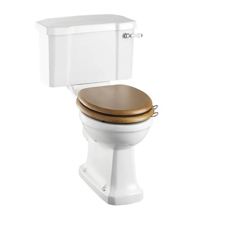 Toalettstol Burlington P12 Förhöjd 520 mm Med Mjukstängande Sits