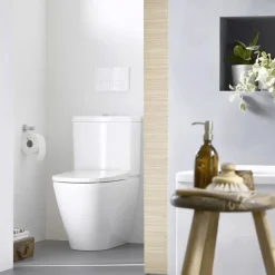 Toalettstol Duravit D-Neo 200209 Rimless med Mjukstängande Hårdsits