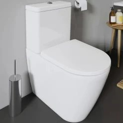 Toalettstol Duravit D-Neo 200209 Rimless med Mjukstängande Hårdsits