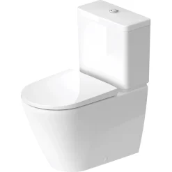 Toalettstol Duravit D-Neo 200209 Rimless med Mjukstängande Hårdsits