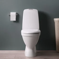 Toalettstol Gustavsberg Nautic 1500 C+ Limning Hygienic Flush Slim-Seat
