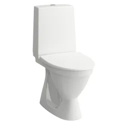 Toalettstol Laufen Rigo 825361 med dolt S-lås inkl Mjuksits