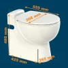 Toalettstol Saniflo Sanicompact Pro Silence ECO+