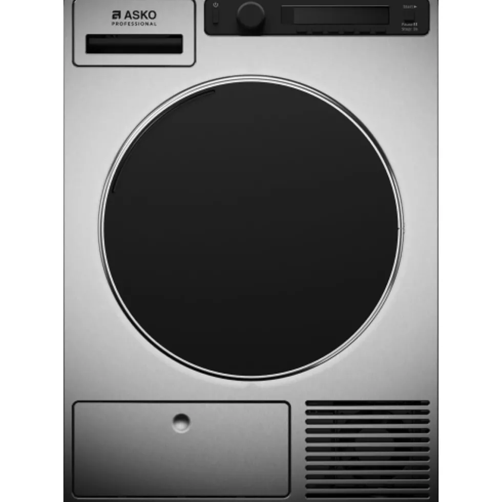 Torktumlare ASKO Professional TDC1481HC.S Rostfri med Sensor och Display