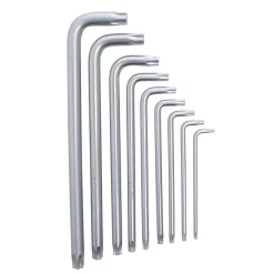 Torx Nyckelsats Boxer 9-delar CR.V-stål