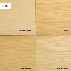 Trapprenovering Herrljunga Ledstångsfabrik Oljad Ask Bakkantlist