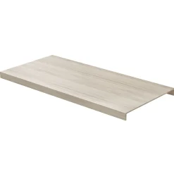 Trapprenovering Lundbergs Premium Nordic White Ek Dubbelsteg